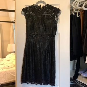 Forever 21 Night Out Dress - Beautiful Lace and Faux Leather Details